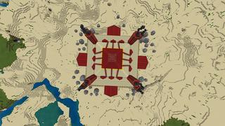 Screenshot of the Minecraft Bedrock Marketplace product TNT-Pyramide created by Odyssey Builds.