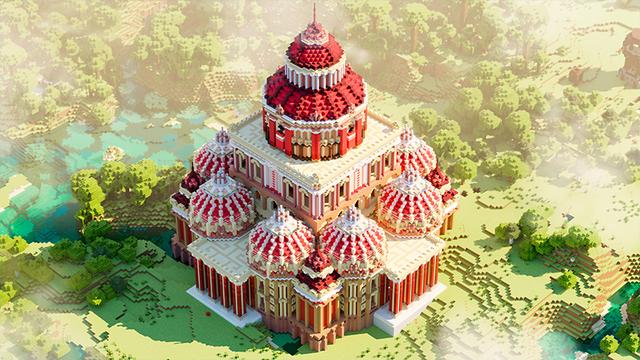 Thumbnail of the Minecraft Bedrock Marketplace product Templo TNT created by Odyssey Builds.