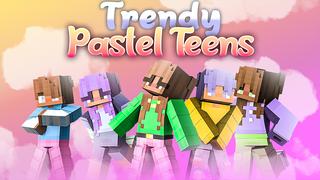 Thumbnail of the Minecraft Bedrock Marketplace product Trendy Pastel Teens created by Odyssey Builds.