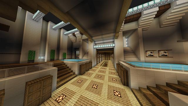 Screenshot of the Minecraft Bedrock Marketplace product Ultimate Underground Base created by Odyssey Builds.