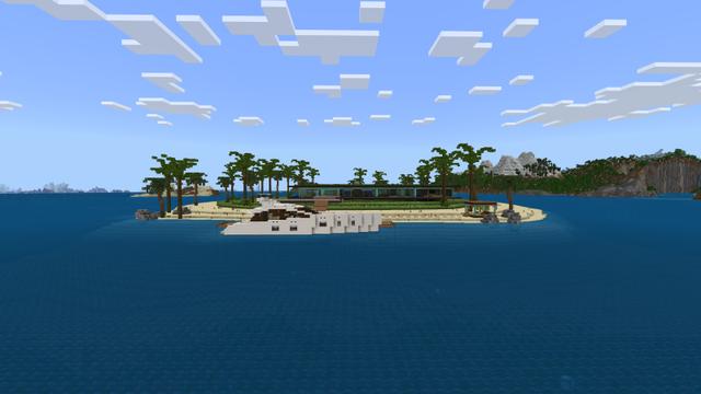 Screenshot of the Minecraft Bedrock Marketplace product Ultra Modern Mansion created by Odyssey Builds.