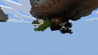 Screenshot of the Minecraft Bedrock Marketplace product Upside Down Skyblock created by Odyssey Builds.