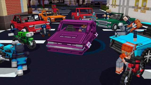 Screenshot of the Minecraft Bedrock Marketplace product VEHICLE MASHUP created by Odyssey Builds.