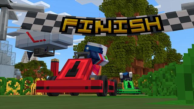Screenshot of the Minecraft Bedrock Marketplace product VEHICLE MASHUP created by Odyssey Builds.