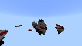 Screenshot of the Minecraft Bedrock Marketplace product Volcanic Skyblock created by Odyssey Builds.