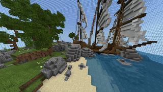 Screenshot of the Minecraft Bedrock Marketplace product World in a Bottle created by Odyssey Builds.