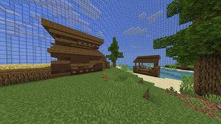 Screenshot of the Minecraft Bedrock Marketplace product World in a Bubble created by Odyssey Builds.