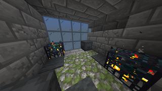 Screenshot of the Minecraft Bedrock Marketplace product World in a Phone created by Odyssey Builds.