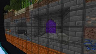 Screenshot of the Minecraft Bedrock Marketplace product World in a Phone created by Odyssey Builds.