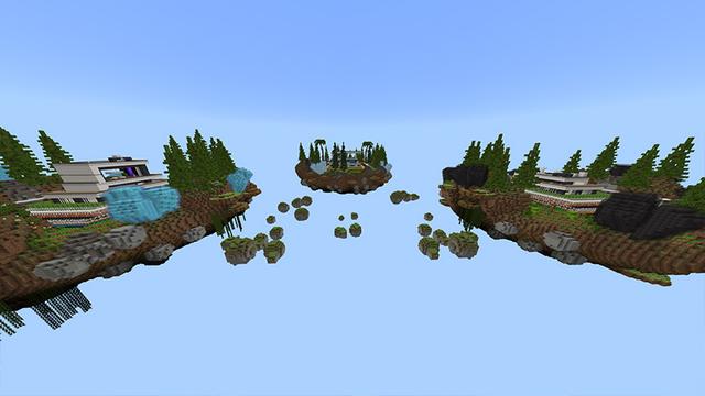 Screenshot of the Minecraft Bedrock Marketplace product World's Safest Skyblock created by Odyssey Builds.