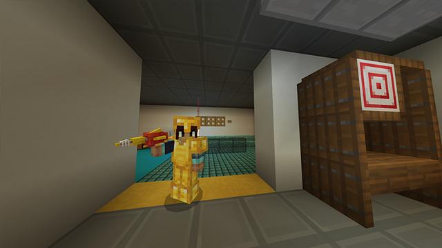 Screenshot of the Minecraft Bedrock Marketplace product Zombie Attack created by Odyssey Builds.