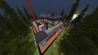 Screenshot of the Minecraft Bedrock Marketplace product Zombie Bunker Skyblock created by Odyssey Builds.