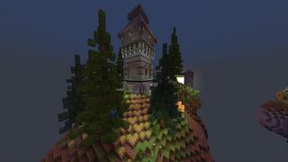 Screenshot of the Minecraft Bedrock Marketplace product Zombie Bunker Skyblock created by Odyssey Builds.