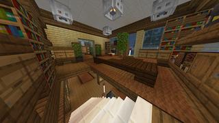 Screenshot of the Minecraft Bedrock Marketplace product Zombie Bunker Skyblock created by Odyssey Builds.