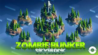 Thumbnail of the Minecraft Bedrock Marketplace product Zombie Bunker Skyblock created by Odyssey Builds.