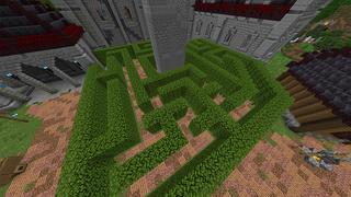 Screenshot of the Minecraft Bedrock Marketplace product Zombie Castle created by Odyssey Builds.