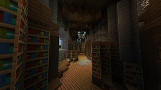 Screenshot of the Minecraft Bedrock Marketplace product Zombie Castle created by Odyssey Builds.