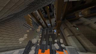 Screenshot of the Minecraft Bedrock Marketplace product Zombie Castle created by Odyssey Builds.