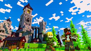 Thumbnail of the Minecraft Bedrock Marketplace product Zombie Castle created by Odyssey Builds.