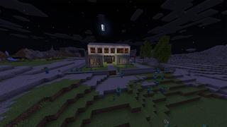 Screenshot of the Minecraft Bedrock Marketplace product Zombie Underground Base created by Odyssey Builds.