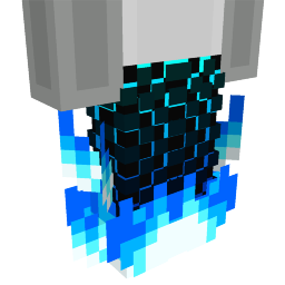 Thumbnail of the Minecraft Bedrock Marketplace product Fire Blue Pants created by OG Games.