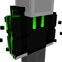 Thumbnail of the Minecraft Bedrock Marketplace product Hacker Green Jogging Hoodie created by OG Games.