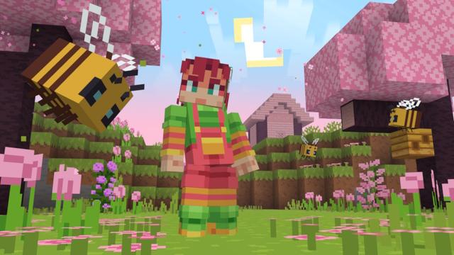 Screenshot of the Minecraft Bedrock Marketplace product Actions & Stuff: Flat Textures created by Oreville Studios.