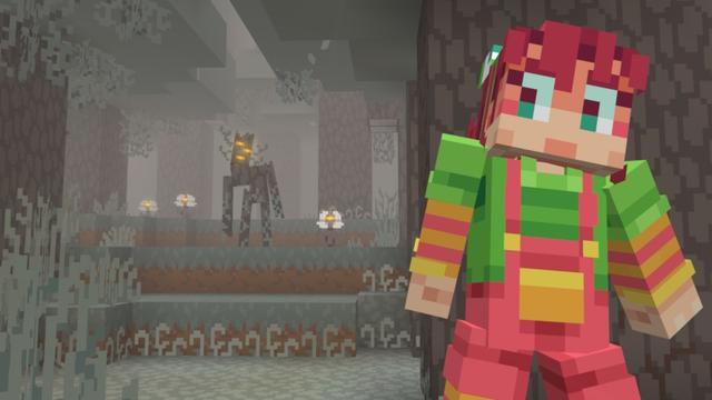 Screenshot of the Minecraft Bedrock Marketplace product Actions & Stuff: Flat Textures created by Oreville Studios.