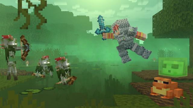 Screenshot of the Minecraft Bedrock Marketplace product Aktionen & Dinge created by Oreville Studios.