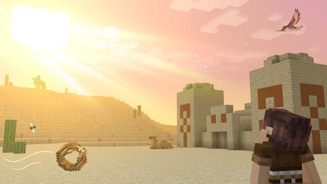 Screenshot of the Minecraft Bedrock Marketplace product Realistic Biomes Add-On created by Oreville Studios.