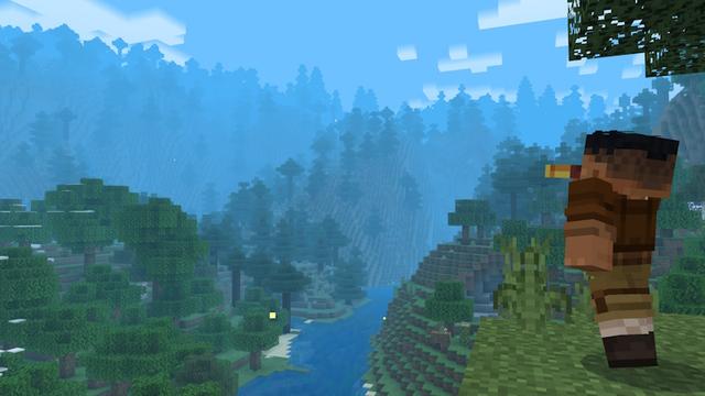 Screenshot of the Minecraft Bedrock Marketplace product Realistic Biomes Add-On created by Oreville Studios.