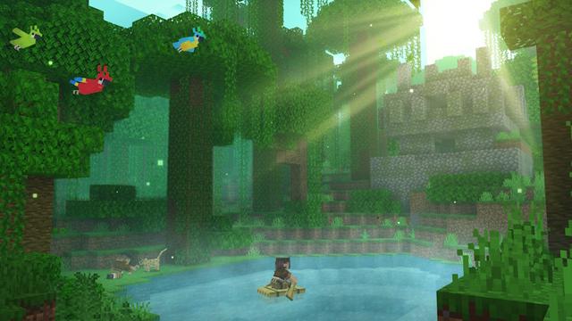 Screenshot of the Minecraft Bedrock Marketplace product Realistic Biomes Add-On created by Oreville Studios.