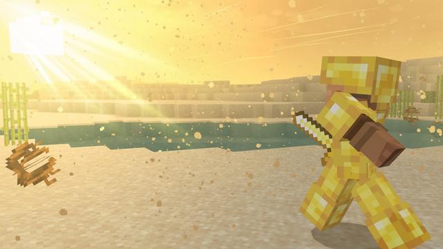 Screenshot of the Minecraft Bedrock Marketplace product Realistic Biomes Add-On created by Oreville Studios.