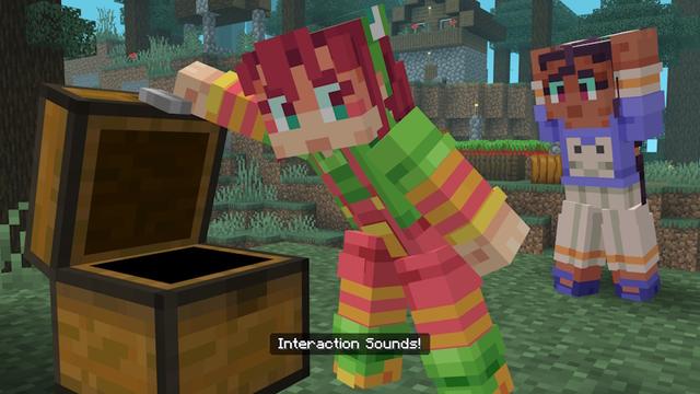 Screenshot of the Minecraft Bedrock Marketplace product Super Satisfying Sounds created by Oreville Studios.