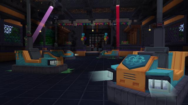 Screenshot of the Minecraft Bedrock Marketplace product The Theme Park created by Oreville Studios.