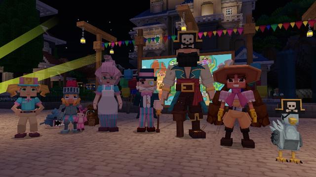 Screenshot of the Minecraft Bedrock Marketplace product The Theme Park created by Oreville Studios.