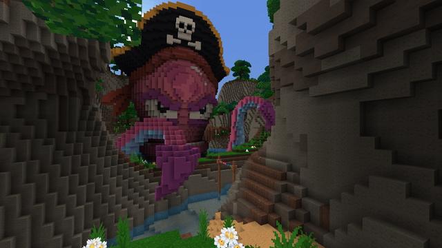 Screenshot of the Minecraft Bedrock Marketplace product The Theme Park created by Oreville Studios.