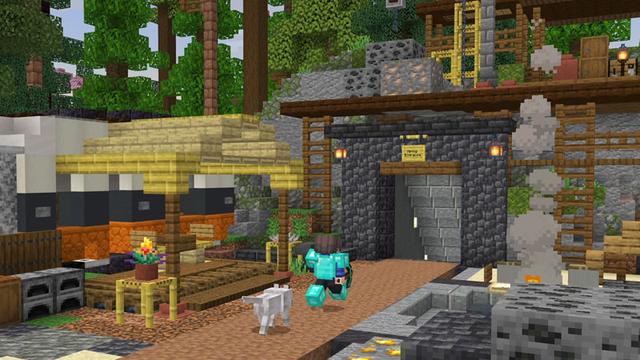 Screenshot of the Minecraft Bedrock Marketplace product Black Modern House created by Overtales Studio.