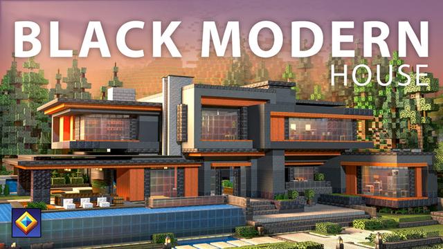 Thumbnail of the Minecraft Bedrock Marketplace product Black Modern House created by Overtales Studio.