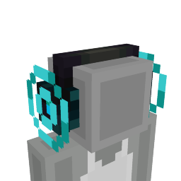 Thumbnail of the Minecraft Bedrock Marketplace product Black Warden Headphones created by Overtales Studio.