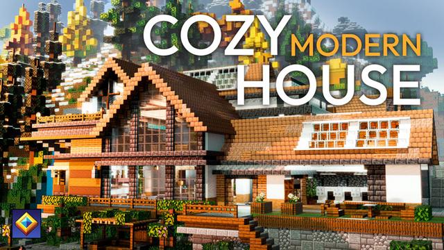 Thumbnail of the Minecraft Bedrock Marketplace product Cozy Modern House created by Overtales Studio.