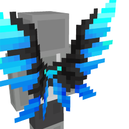 Thumbnail of the Minecraft Bedrock Marketplace product Cyber Neon Wings created by Overtales Studio.
