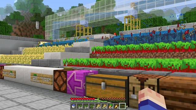 Screenshot of the Minecraft Bedrock Marketplace product Easy Redstone Add-On created by Overtales Studio.