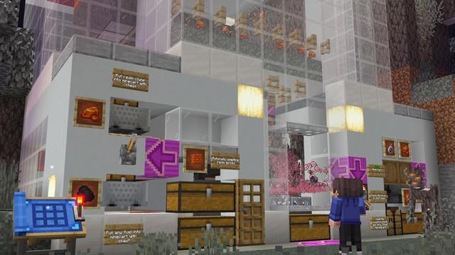 Screenshot of the Minecraft Bedrock Marketplace product Easy Redstone Add-On created by Overtales Studio.