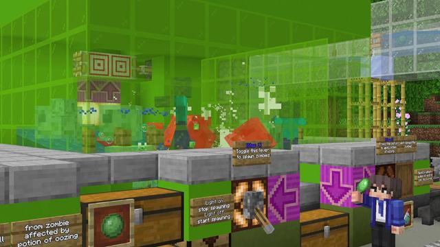Screenshot of the Minecraft Bedrock Marketplace product Easy Redstone Add-On created by Overtales Studio.