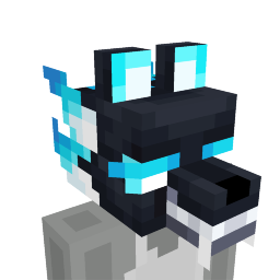 Thumbnail of the Minecraft Bedrock Marketplace product Flame Wolf Head created by Overtales Studio.