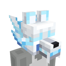 Thumbnail of the Minecraft Bedrock Marketplace product Ice Hound Head created by Overtales Studio.