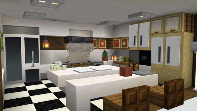 Screenshot of the Minecraft Bedrock Marketplace product Lanna Modern House created by Overtales Studio.