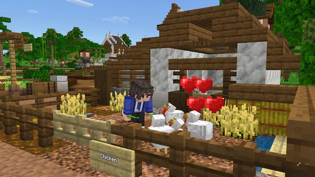 Screenshot of the Minecraft Bedrock Marketplace product Lanna Modern House created by Overtales Studio.