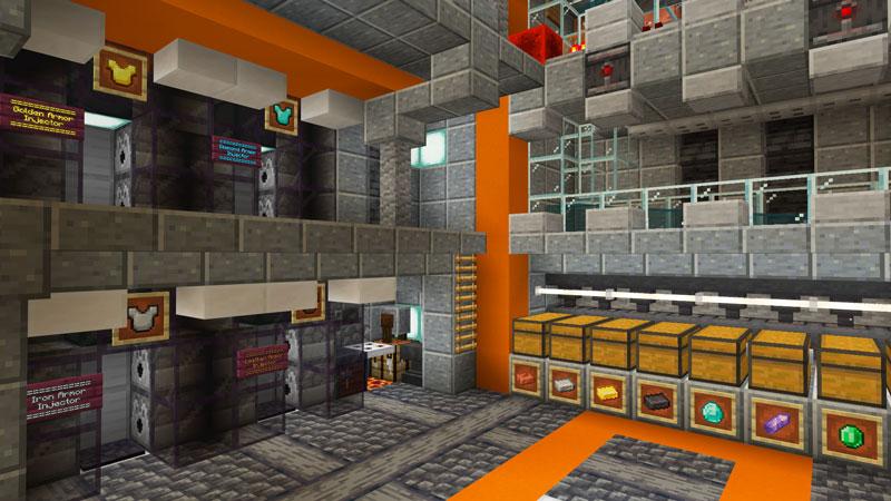 Mega Redstone House by Overtales Studio | CHUNK - Minecraft Bedrock ...